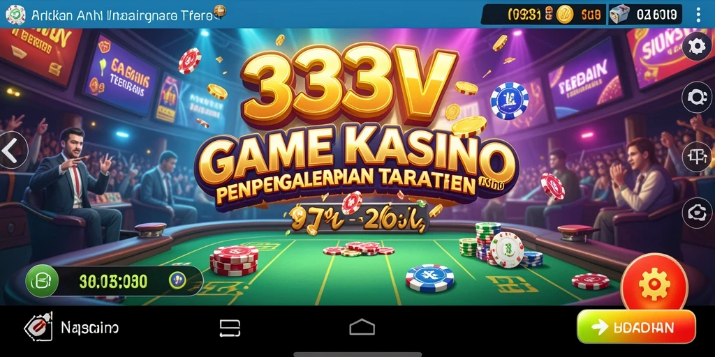 Screenshot gameplay Kasino yang menarik dari 333V.