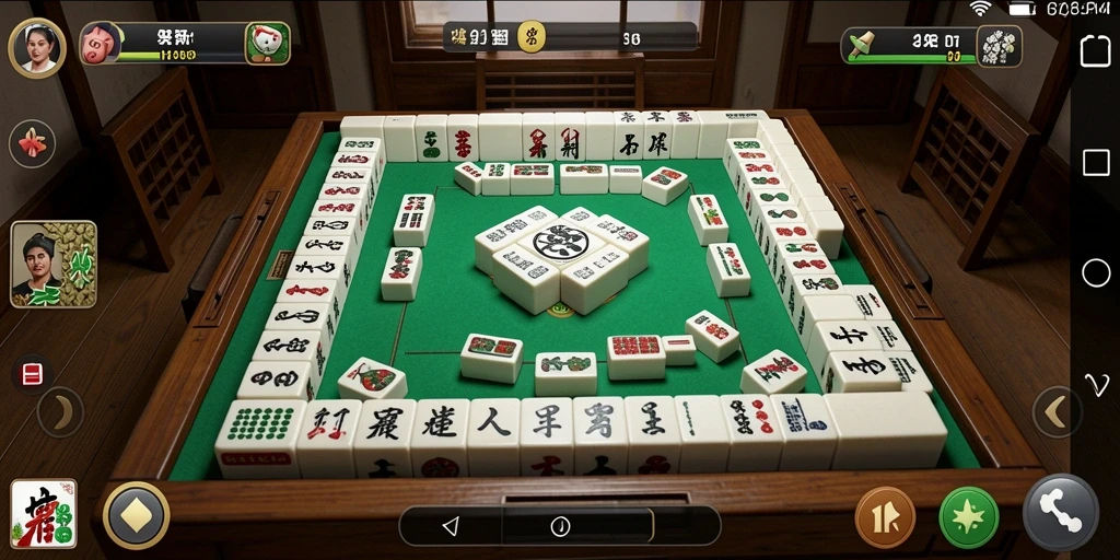 Tampilan gameplay seru dalam CERITOTO menampilkan tantangan Mahjong.