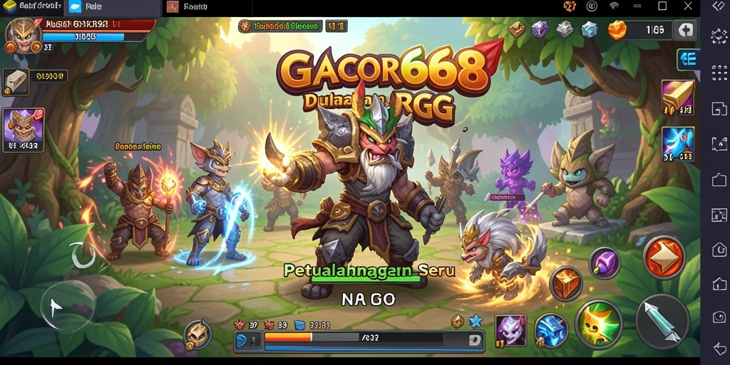 Gameplay RPG seru dan interaktif di GACOR668.