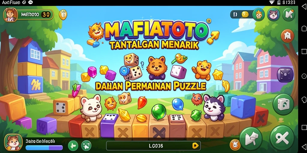 Tampilan menarik gameplay MAFIATOTO yang penuh warna dan tantangan.