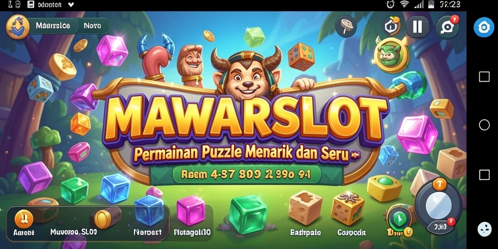 Tampilan gameplay menarik dan menantang dari MAWARSLOT