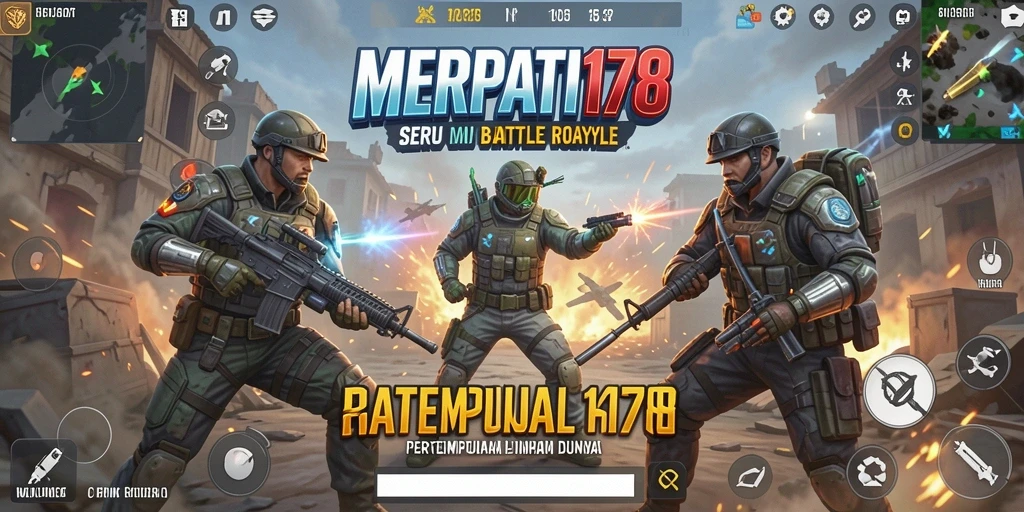 Tampilan gameplay MERPATI178 dengan pertempuran yang mendebarkan.