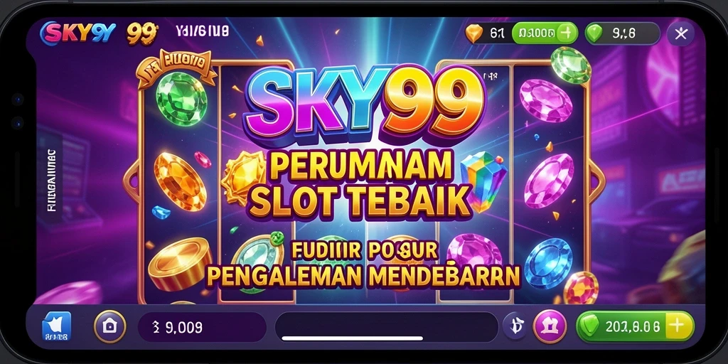 Screenshot gameplay SKY99 menampilkan mesin slot yang menarik dan grafis menawan.